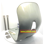 Scudo pedana completo di rinforzi per VESPA 50 SPECIAL ELESTART faro quadro