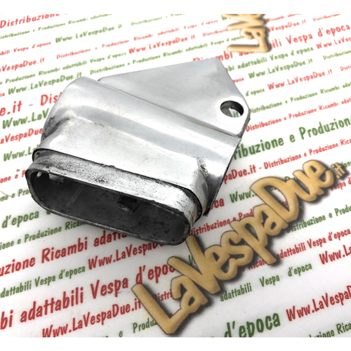 Lambretta LD coppia accessori epoca per cofani da lucidare 