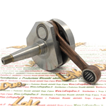 Crankshaft MAZZUCCHELLI AMT 133 VESPA 125 150 VNB VBA GT GTR SUPER TS VBA VBB GL SPRINT VELOCE SUPER Stroke 57 mm bearing 25 mm Connecting rod distance 105 mm