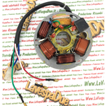 Bobinas de soporte del estator 6 polos para VESPA PX 125 150 200 E ARCOBALENO ro 217866 497652