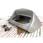 Corpo Fanale Posteriore LAMBRETTA 125 150 175 200 LI  SPECIAL SX TV in alluminio lucidato r.o. 19983050