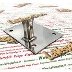 Gancio sella in acciaio inox LAMBRETTA 125 150 LI 3° SPECIAL DL GP SX 175 TV 3° 200 SX DL GP innocenti