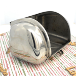 Portaoggetti in acciaio inox LAMBRETTA 125 150 LI SPECIAL DL GP SX 175 TV 2° 3° 200 TV SX DL GP r.o. 15086010 19986010 