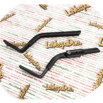 Par de travesaños de refuerzo estribo trasero LAMBRETTA 125 150 LI 1º 2º 175 TV 2º inocente ro 15050031