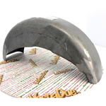 Guardabarros interior trasero LAMBRETTA 125 150 LI 1ª 2ª 175 TV 1ª 2ª
