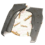 pedane pedana coppia posteriori LAMBRETTA 125 150 LI 3° SPECIAL SX 175 TV 3° 200 SX TV 