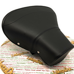 Selle arrière monoplace complète LAMBRETTA 125 LI 150 2° avec 2 rivets ro 19055290 innocenti