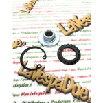 Kurbelwellenmutter-Unterlegscheibe und Sicherungsringsatz VESPA GS 160 180 SS 180 200 RALLY VSE1T ab Rahmen 33996