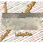 Stainless steel footrest reinforcement bracket plate VESPA 50 90 125 NLR SPECIAL SS PRIMAVERA ET3