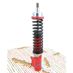 Amortiguador delantero deportivo rojo ajustable CARBONE para VESPA 50 125 PK XL RUSH HP FL