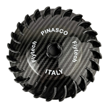 Ventilateur de volant moteur PINASCO 26060860 allégé Cyclomoteur 2.0 Piaggio CIAO SI BRAVO BOXER GRILLO look carbone avec allumage électronique 600 gr