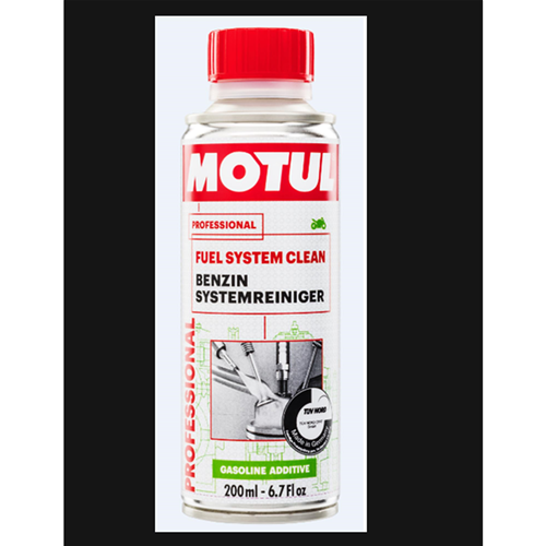 MOTUL FUEL CLEAN MOTO Vespa Aditivo Limpiador de sistemas Para motores de motocicletas con carburador o 200 ml
