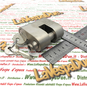 Lucchetto ANTIFURTO VESPA VIRO THOR PER CATENA APE LAMBRETTA PIAGGIO CIAO SI BRAVO BOXER