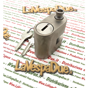 Lucchetto ANTIFURTO VESPA VIRO THOR PER CATENA APE LAMBRETTA PIAGGIO CIAO SI BRAVO BOXER
