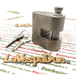 Lucchetto ANTIFURTO VESPA VIRO THOR PER CATENA APE LAMBRETTA PIAGGIO CIAO SI BRAVO BOXER