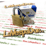 Lucchetto VIRO 30mm ANTIFURTO VESPA VIRO PER APE LAMBRETTA PIAGGIO CIAO SI BRAVO BOXER