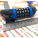 VIRO CAPRI cable trenzado con combinación ANTIRROBO VESPA bicicleta moto APE LAMBRETTA PIAGGIO CIAO SI BRAVO BOXER