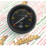 Contachilometri LVDUE scala 120 km/h VESPA PX PE PRIMA SERIE NERO chiave sul manubrio