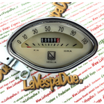 Contachilometri LVDUE QUADRO scala 110 km/h VESPA VBA VBB GT GS SPRINT GL 