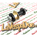 Bullone completo di boccola e ingrassatore per fissaggio traversa motore VESPA 125 V1T A V15T 1948 bacchetta faro basso