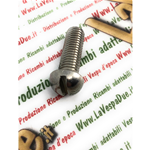 Vite con testa tonda bombata in acciaio inox 18/8 UNI 254 10 mm x 30 mm VESPA applicazioni varie chiusura fori Prodotto Italiano fondo di magazzino