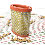 Filtro Aria Ovale per LAMBRETTA 125 150 175 200 LI TV GT SPECIAL SX 3° Serie Golden Silver