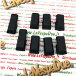 Kit puntalini terminali strisce pedana PLASTICA NERI VESPA PK S 50 125