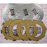 Serie dischi frizione NEW FREN completa modifica per VESPA 125 COSA CL CL2 CLX   180 SS SUPER SPORT   200 PE PX ARCOBALENO   200 RALLY   200 COSA 1 2 