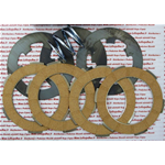 Serie dischi frizione NEW FREN completa modifica per VESPA 50 75 80 90 125 PK N XL RUSH PX