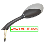 Espejo retrovisor izquierdo negro gris M8 para PIAGGIO FLY 50 VESPA ET2 50 ET4 125