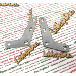 PAAR STAHL-Halterungsplatten für Windschutzscheibenspiegelhalterung für VESPA NLR SPECIAL GL SPRINT SUPER TS RALLY PK PX PE 50 125 150 200