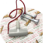 Bocinas de aire Poli Brescia con bomba de pie para Vespa Lambretta Fiat Alfaromeo etc.