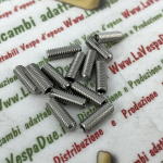 Tornillo prisionero de acero M4 con llave hexagonal para VESPA, varias aplicaciones, 1 pieza