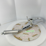 Silenciador de serpiente cromado SIMONINI con silenciador de ALUMINIO para VESPA SPRINT TS PX PE 125 150