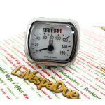 Kilometerzähler LVDUE weiße Skala 160 km/h VESPA 125 VM VN 150 VL niedriger Straußenscheinwerfer MOTO GUZZI DUCATI SCRAMBLER CAGIVA MOTOBI LAMBRETTA ro 022743 026263