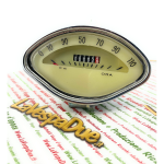 Escala de velocímetro 110 km/h completa con soporte para VESPA VBA VBB GT GS SPRINT GL 125 150 160