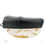 Langer schwarzer Sattel für VESPA PK XL 50 80 125 mit Rock