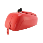 Werkzeugkastenkoffer aus glattem Metall für VESPA 50 SS 90 SS erste Serie V5SS1T V9SS1T