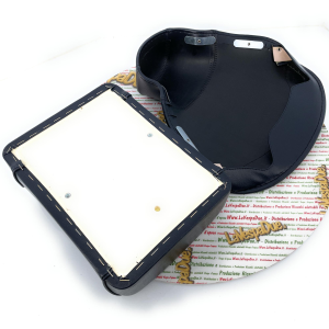 KIT Oberer Sattel und Kissen dunkelschwarz für VESPA 125 150 von 1959 VNA VNB VBB VBA GT GTR PX PE SPRINT - italienisches Produkt