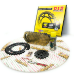 KIT CATENA CORONA E PIGNONE DID HONDA CB 500 FOUR K0 K1 K2 K3 1971/1979