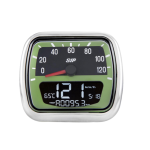 Digitaler Tachometer SIP 2.0 50002700 VESPA Abblendlicht 125 150 V30 V33 VM VN ACMA VL 20 Funktionen digital analog
