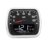 Digitaler Tachometer SIP 2.0 50002600 VESPA Abblendlicht 125 150 V30 V33 VM VN ACMA VL 20 Funktionen digital analog
