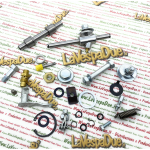 Kit revisión brazo horquilla tambor rueda delantera VESPA 125 150 ruedas 8" adaptables VNB 5 6 GT GTR TS SUPER VBB2 GL SPRINT VELOCE 180 RALLY