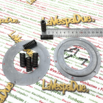 Serie dischi parastrappi per VESPA VNB VBB GT GTR SPRINT TS SUPER PX PE T5 RALLY GS  125 150 160 180 200 r.o. 610214M 077370 077371 078853