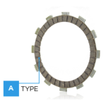 Serie 3 dischi frizione NEW FREN per BENELLI 50 vecchi modelli