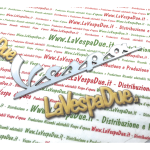 Adhesivo de aluminio para placa lateral de cubierta, rotulación para VESPA PX 125 150 a partir de 2011, ro 656220 577081, longitud 150 mm