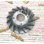 Ventilador de repuesto para volante VESPA 125 150