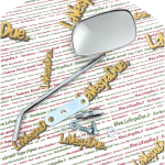 RECHTER SPIEGEL VESPA 50 80 125 150 200 PX PK XL FAR 1028