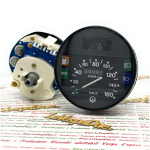 CONTACHILOMETRI NERO LVDUE 160 KM/h per vespa PX PE Arcobaleno 125 150 200 adattabile PX XL 50 125