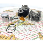 OFFRE SPÉCIALE Kit cylindre Evoten Pinasco 26028499 75cc avec axe de 10mm couleur noire pour PIAGGIO 50 CIAO SI BRAVO BOXER